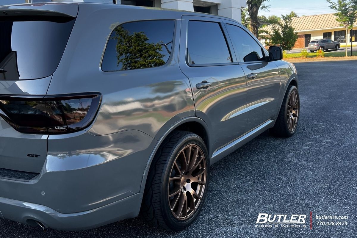 Dodge  Durango with  Performance Replica 22x10 Bronze Wheels Wheels