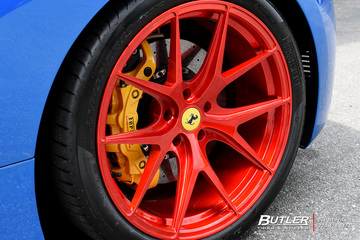 Ferrari 488 Spider with 20in AG Luxury AGL23 Wheels