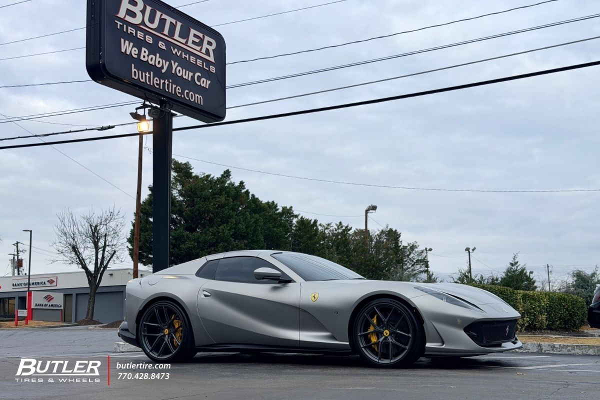 Ferrari 812 with 22in HRE P101 Wheels
