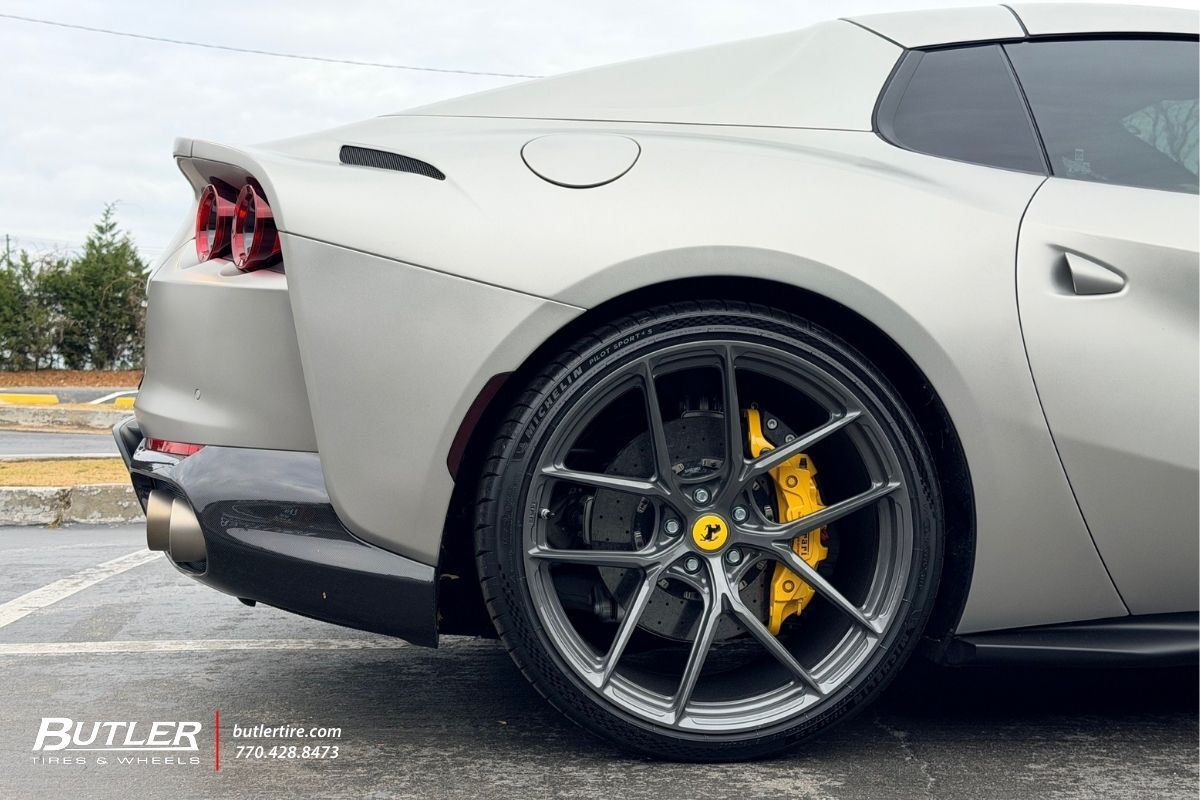 Ferrari 812 with 22in HRE P101 Wheels