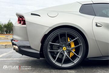 Ferrari 812 with 22in HRE P101 Wheels