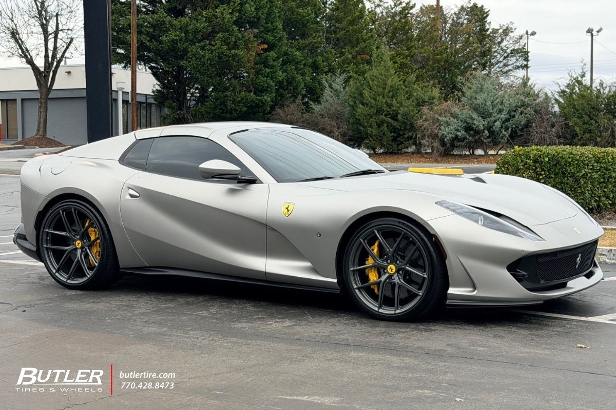 Ferrari 812 with 22in HRE P101 Wheels