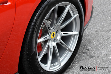 Ferrari F12 Berlinetta with 20in Klassen ID M07R Wheels