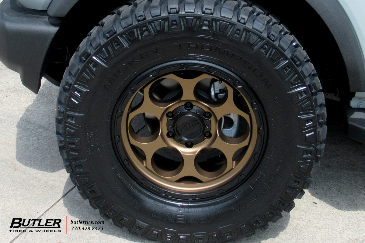Ford Bronco with 18in KMC Dirty Harry Wheels