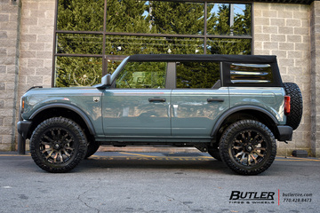 Ford Bronco with 20in Fuel Blitz Wheels