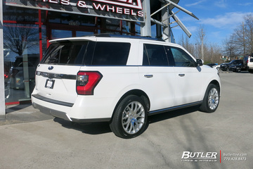 Ford Expedition with 22in Black Rhino Kunene Wheels