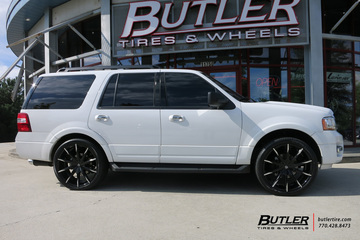 Ford Expedition with 24in Lexani CSS15 Wheels
