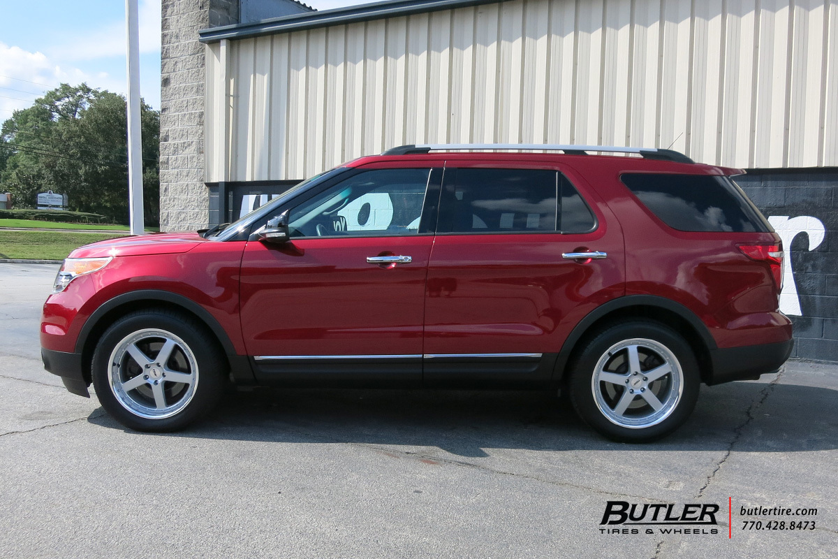 Ford Explorer with 20in TSW Carthage Wheels
