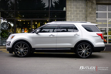 Ford Explorer with 22in Lexani Gravity Wheels