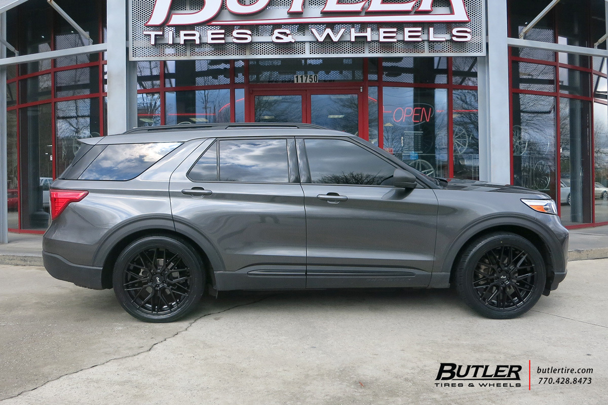 Ford Explorer with 22in Niche Gamma Wheels