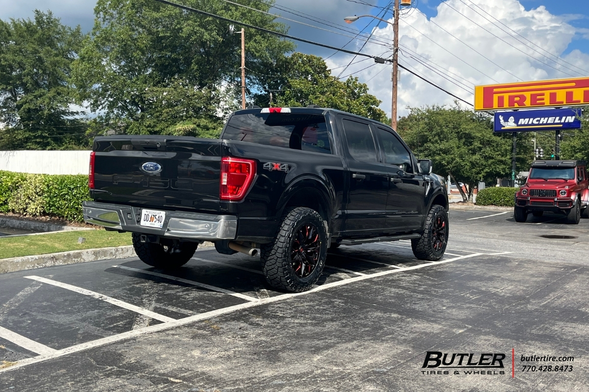 Ford F-150 with 20in  Fuel Flame Wheels