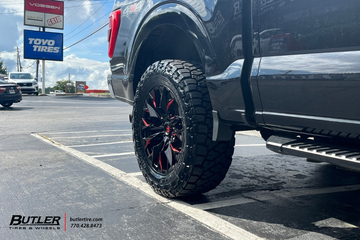 Ford F-150 with 20in  Fuel Flame Wheels