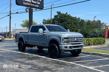 Ford F-250 with 22in 22 in Vossen HFX-1 Wheels