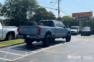 Ford F-250 with 22in 22 in Vossen HFX-1 Wheels