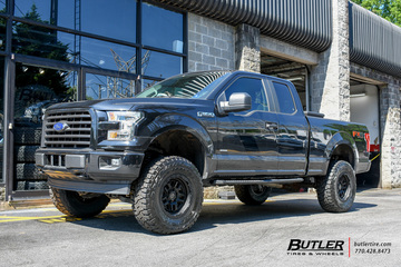 Ford F150 with 18in Black Rhino Barstow Wheels