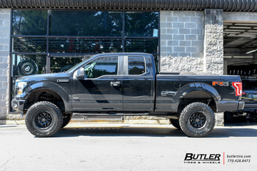 Ford F150 with 18in Black Rhino Barstow Wheels