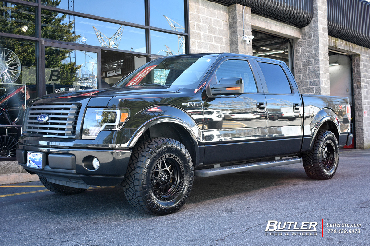 Ford F150 with 18in Black Rhino Kelso Wheels