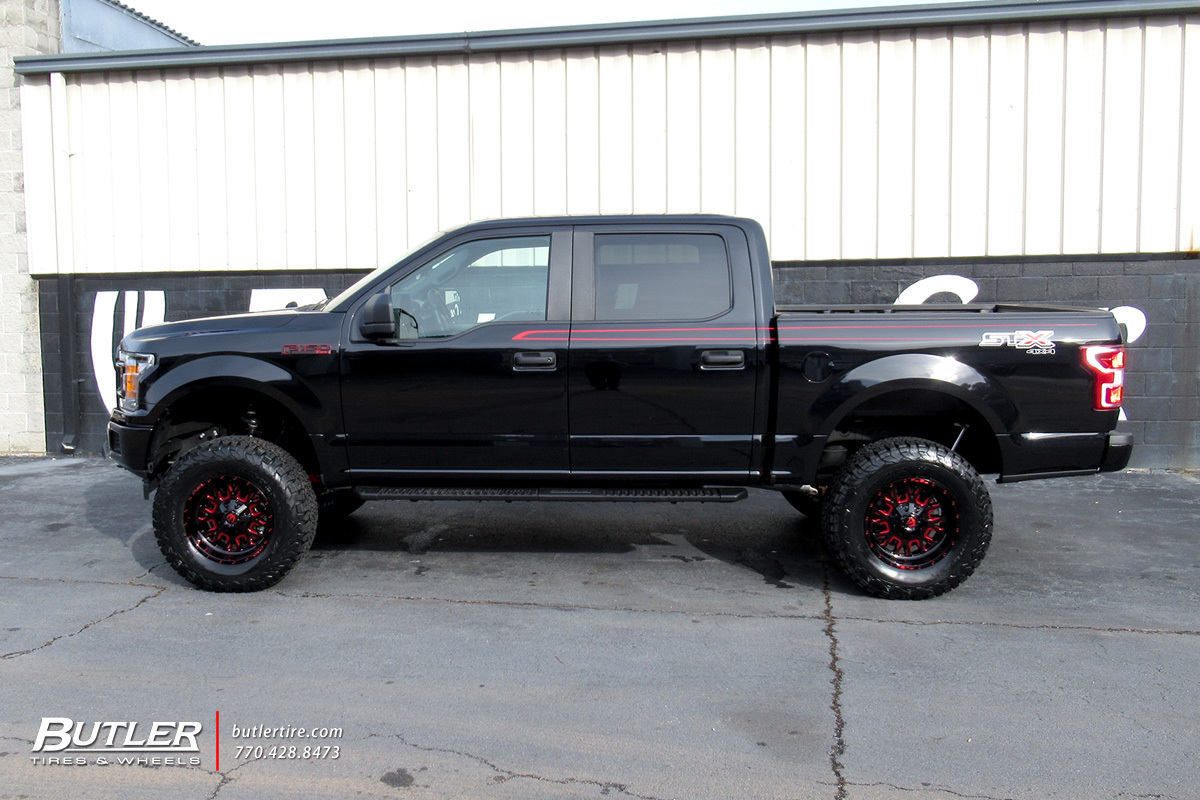 Ford F150 with 18in Fuel Stroke Wheels