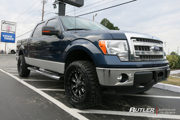 Ford F150 with 18in Fuel Throttle Wheels