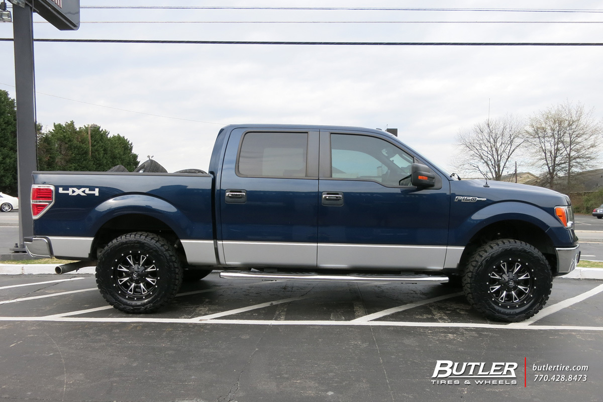 Ford F150 with 18in Fuel Throttle Wheels