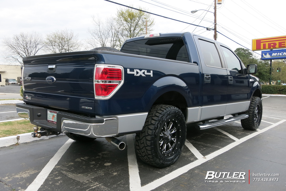 Ford F150 with 18in Fuel Throttle Wheels