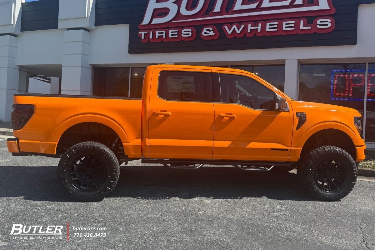 Ford F150 with 20in Arena Battle Wheels