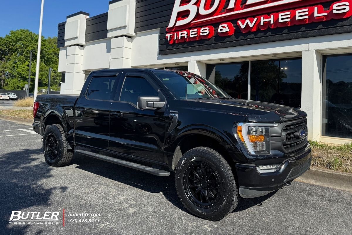 Ford F150 with 20in Arena Mission Wheels