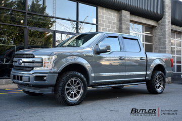 Ford F150 with 20in Black Rhino Chase Wheels