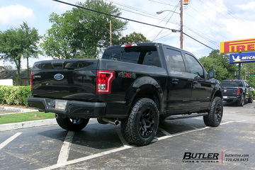 Ford F150 with 20in Black Rhino Overland Wheels