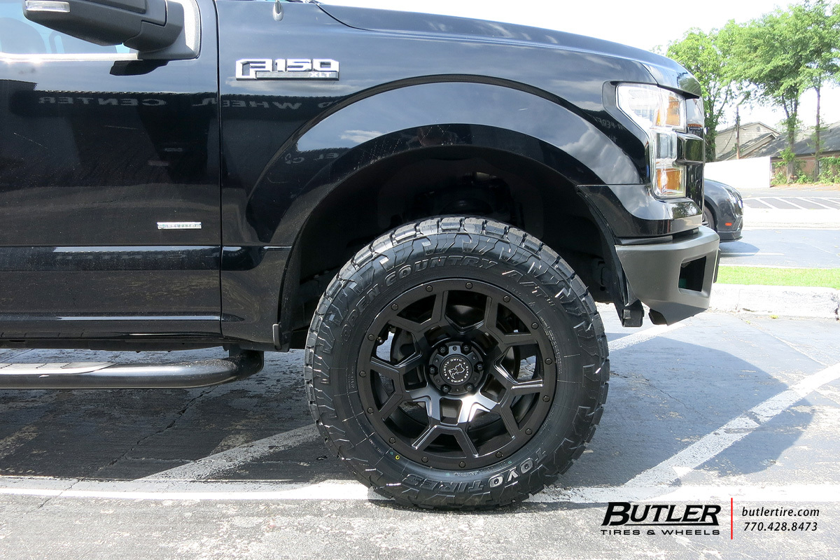 Ford F150 with 20in Black Rhino Overland Wheels