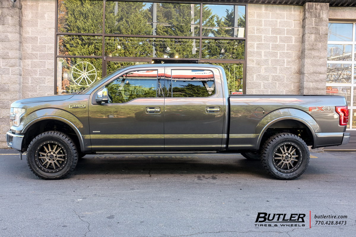 Ford F150 with 20in Black Rhino Tanay Wheels