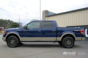 Ford F150 with 20in Black Rhino Tanay Wheels