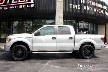 Ford F150 with 20in Dropstar 645B Wheels