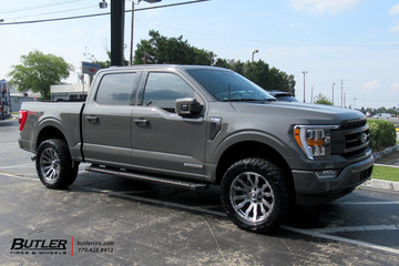 Ford F150 with 20in Fuel Blitz Wheels