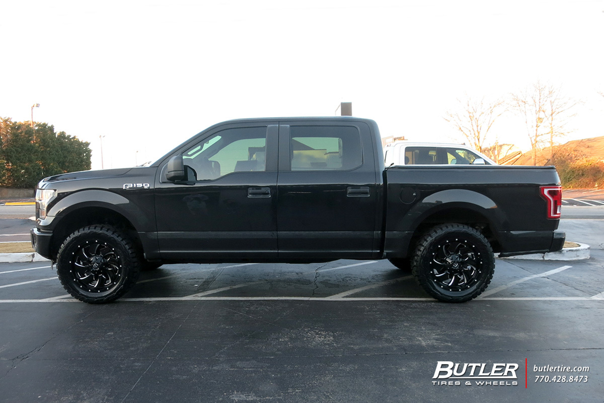 Ford F150 with 20in Fuel Cleaver Wheels