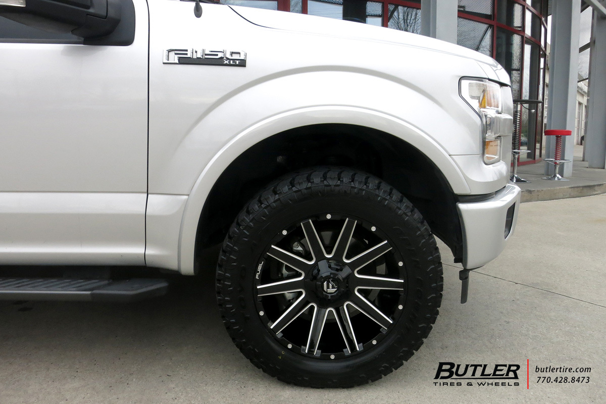 Ford F150 with 20in Fuel Contra Wheels