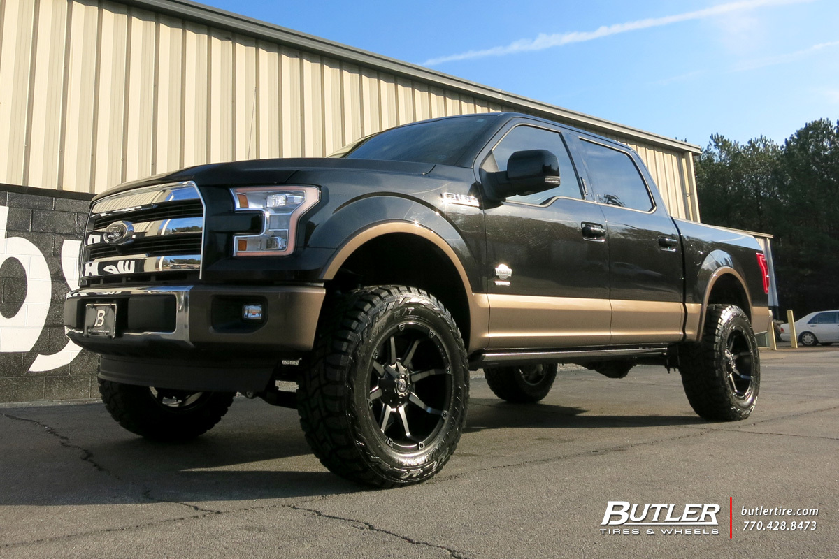 Ford F150 with 20in Fuel Coupler Wheels