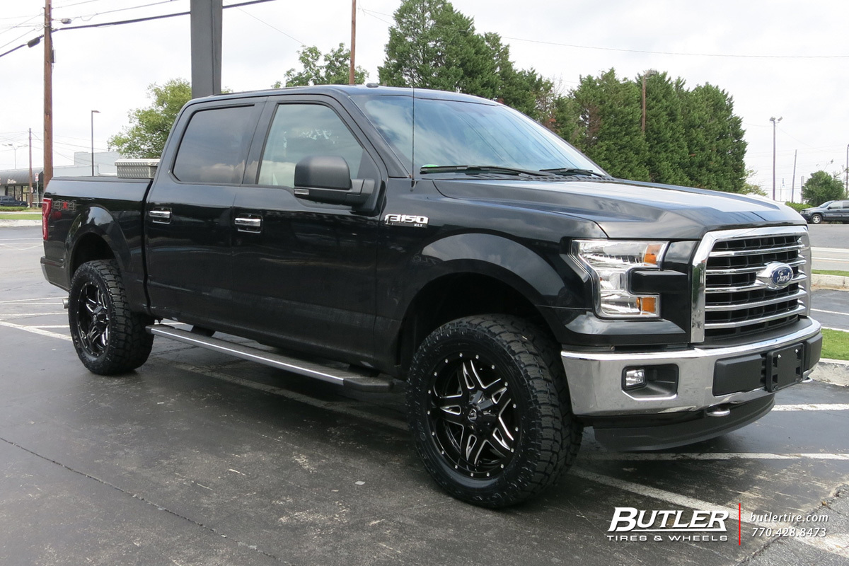 Ford F150 with 20in Fuel Full Blown Wheels