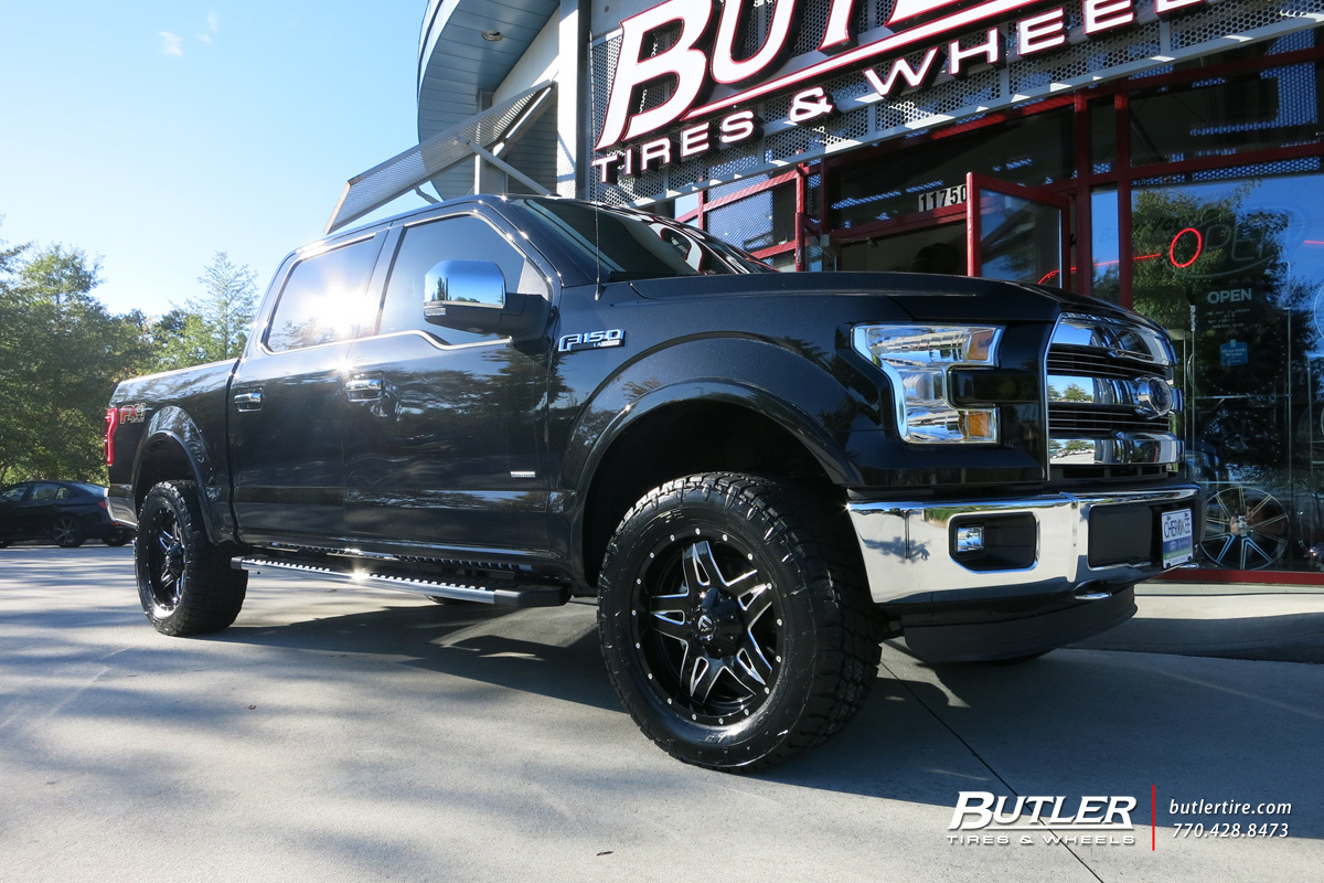 Ford F150 with 20in Fuel Full Blown Wheels