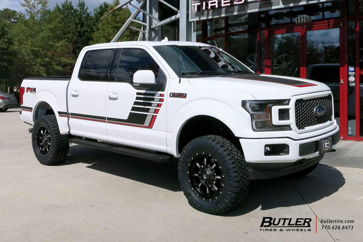 Ford F150 with 20in Fuel Krank Wheels