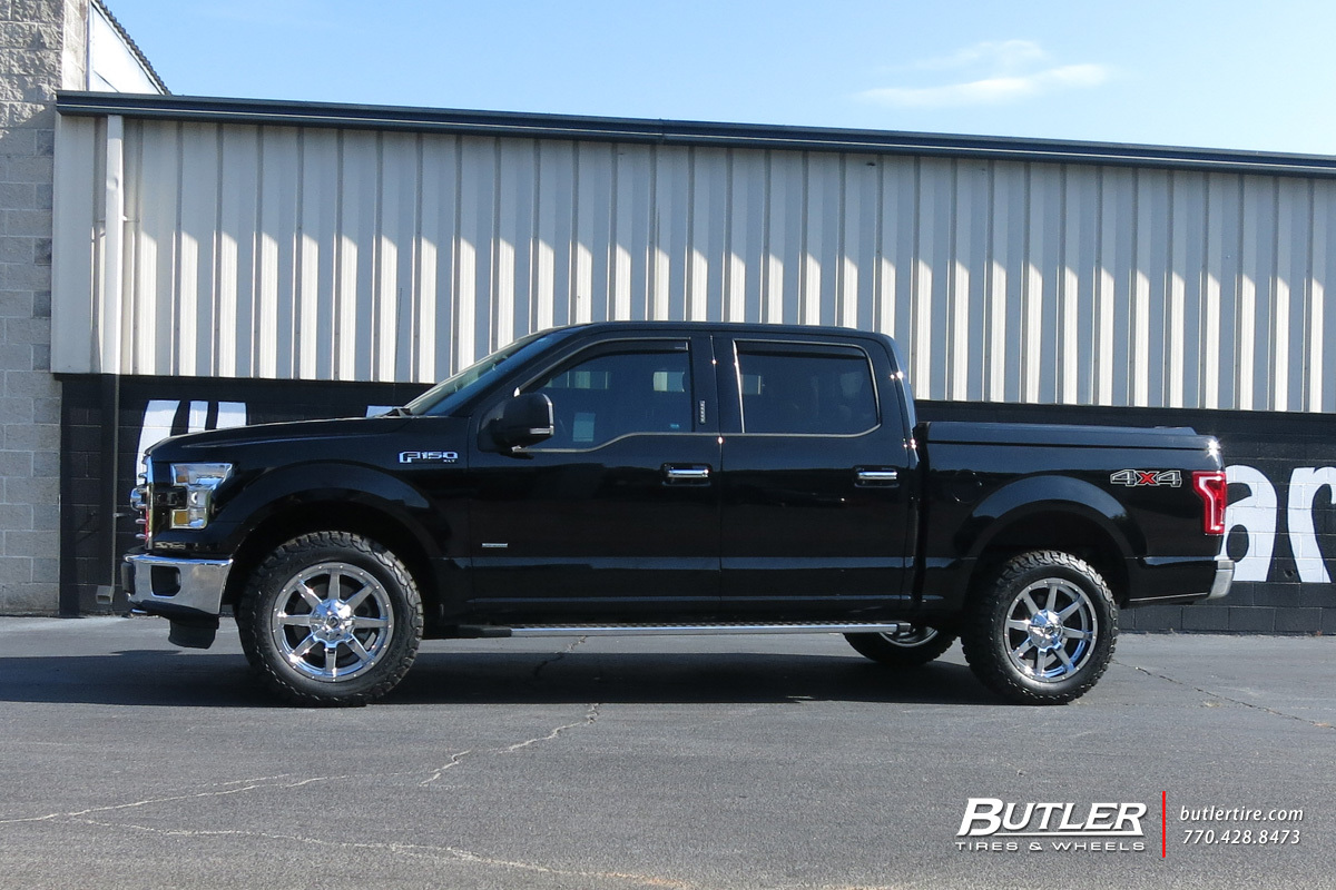 Ford F150 with 20in Fuel Maverick Wheels