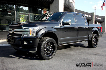 Ford F150 with 20in Fuel Stroke Wheels