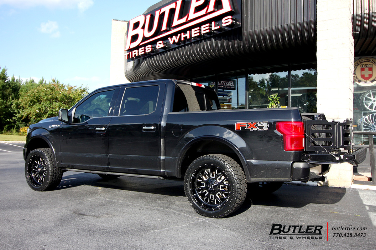 Ford F150 with 20in Fuel Stroke Wheels
