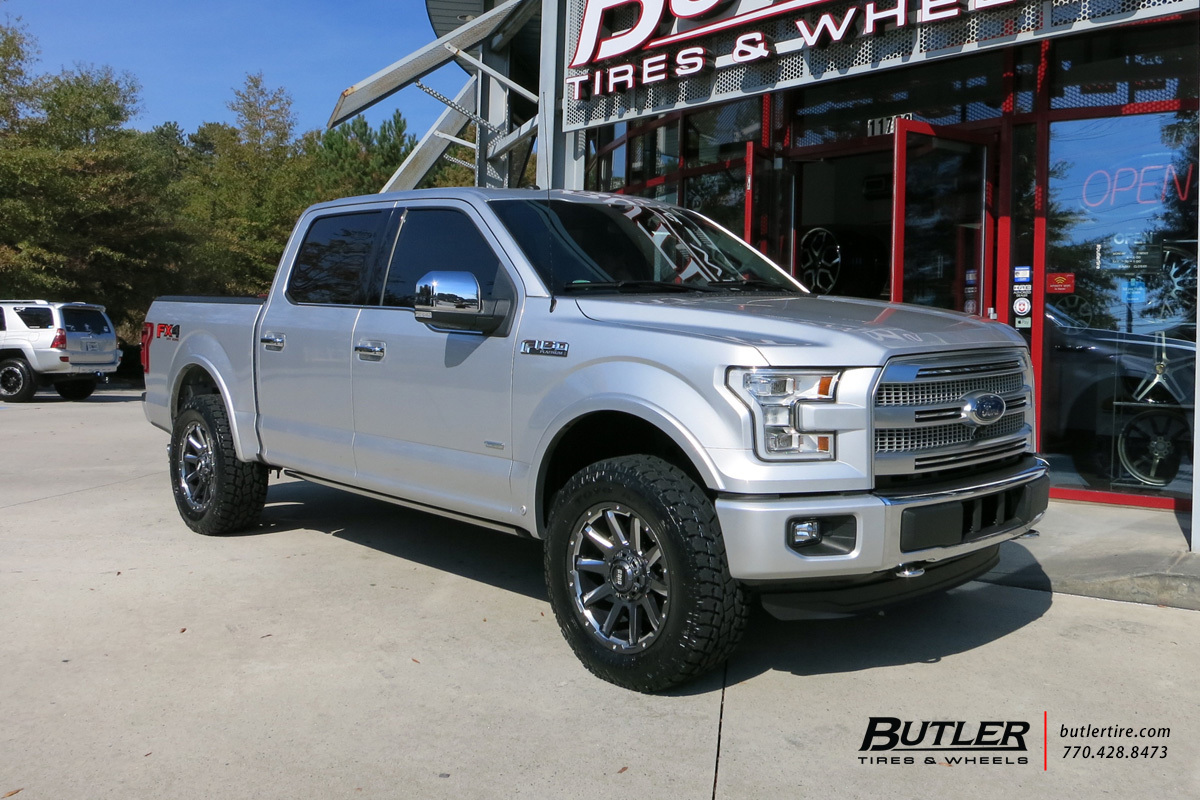 Ford F150 with 20in Grid Offroad GD5 Wheels