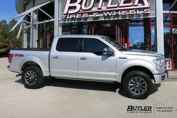 Ford F150 with 20in Grid Offroad GD5 Wheels