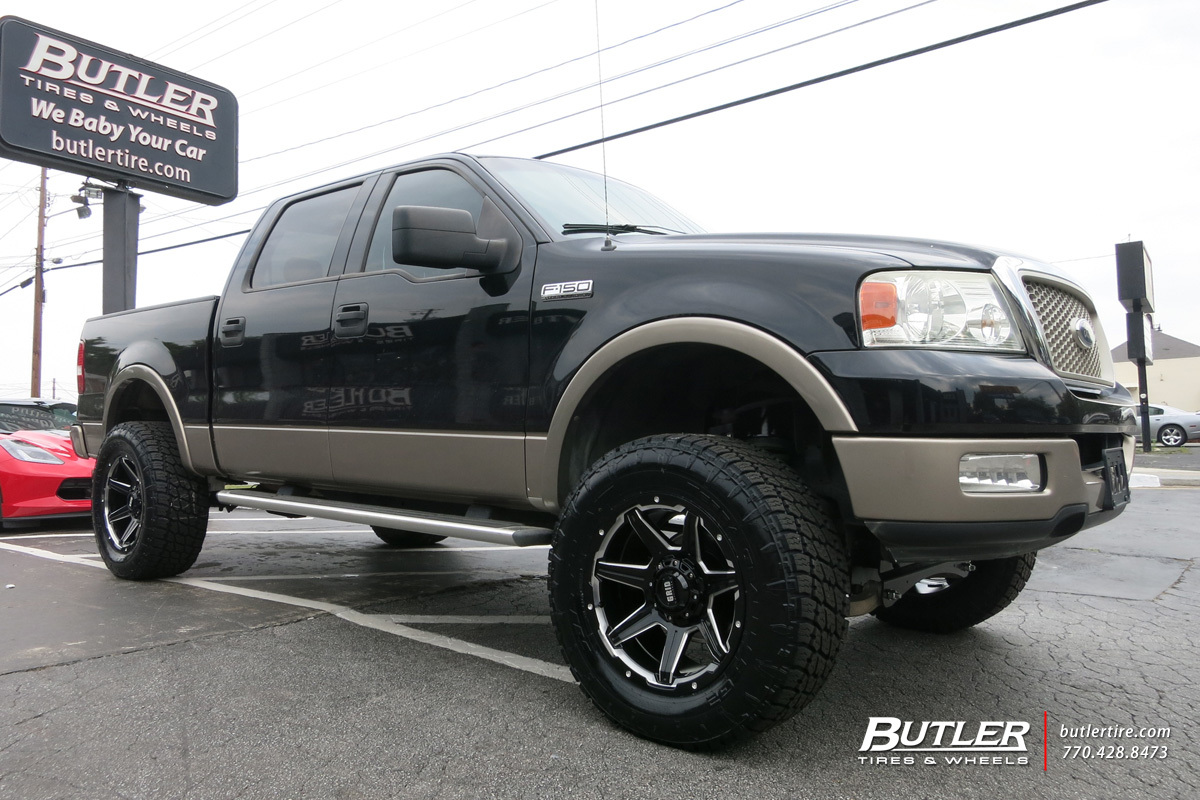 Ford F150 with 20in Grid Offroad GD6 Wheels