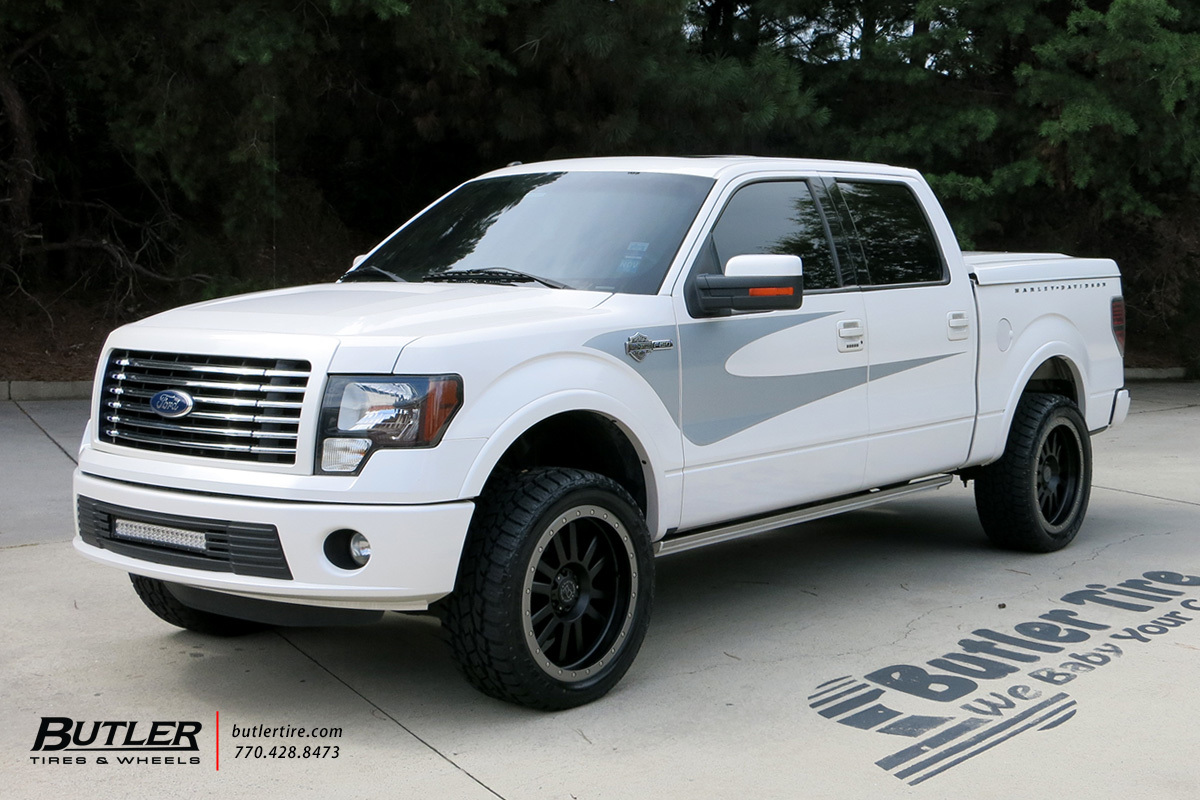 Ford F150 with 22in Black Rhino Tanay Wheels