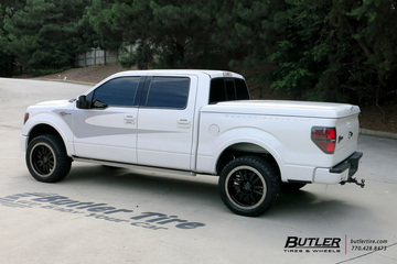 Ford F150 with 22in Black Rhino Tanay Wheels