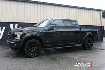 Ford F150 with 22in DUB Royalty Wheels