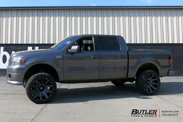Ford F150 with 22in Fuel Contra Wheels